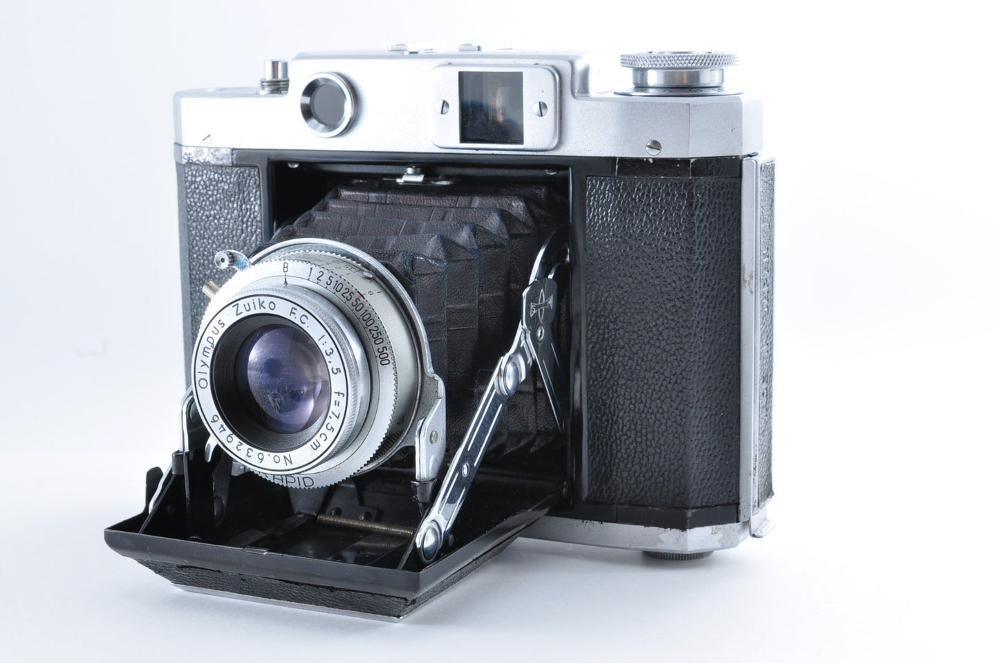[Rare] Mamiya-6 Model IV Folding Camera w/ Olympus Zuiko 7.5cm f3.5 JAPAN _1380