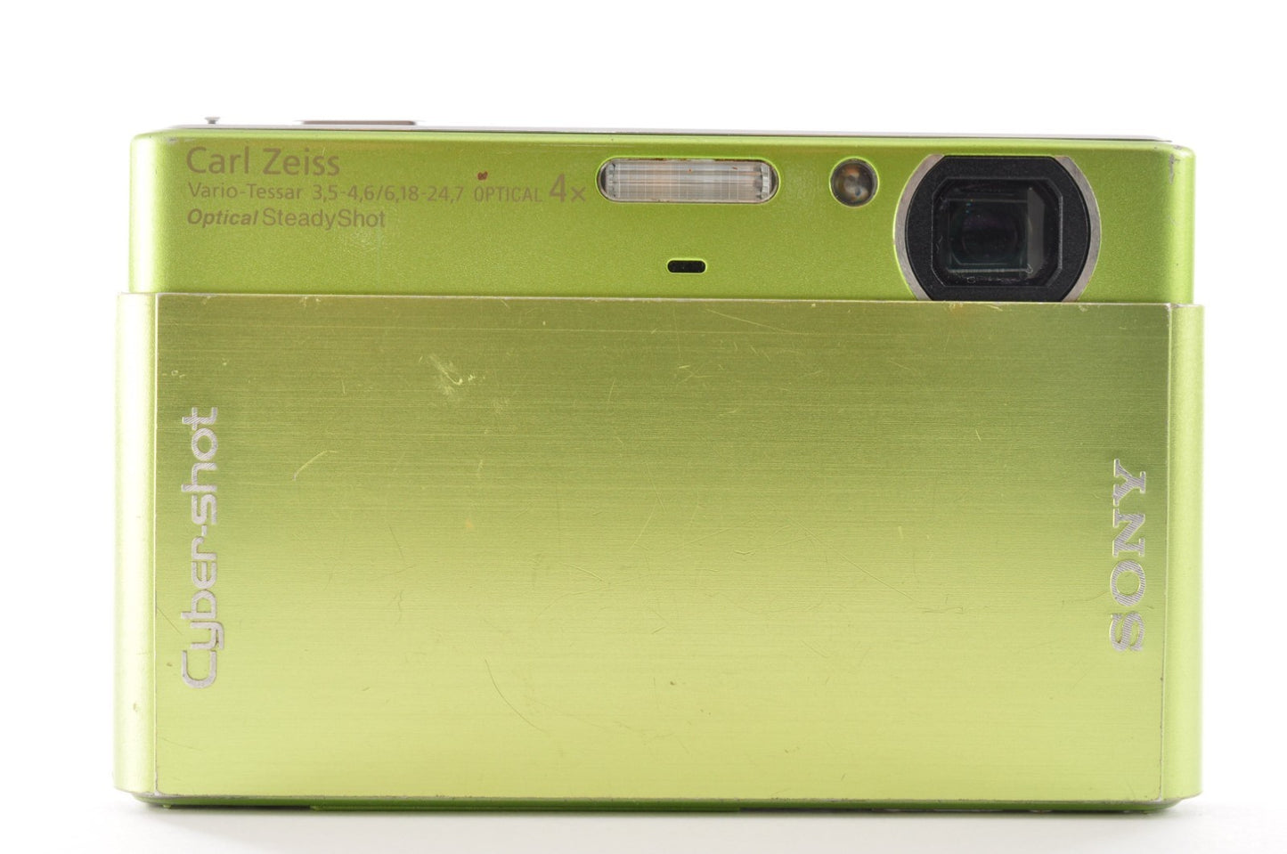 [Near Mint] SONY Cyber Shot DSC-T77 Digital Camera Green 4.0x from Japan _1705