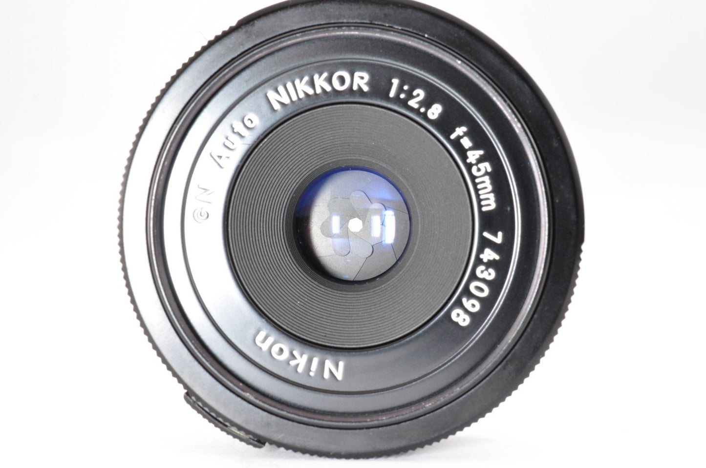 [Near Mint] Nikon GN Auto Nikkor 45mm f/2.8 Pancake Lens from JAPAN _1426