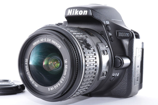 [US Stock] Nikon D5500 [SC：15419] 24.2MP Digital SLR Camera  w/ AF-S 18-55 G ii