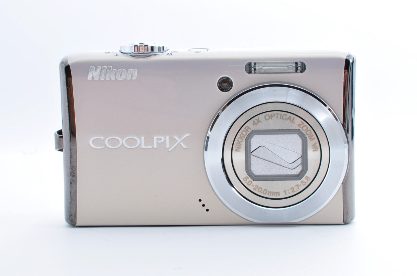 [Near Mint] Nikon Coolpix S620 Y2K Digicam 12.2MP 4X Silver Full Set from JAPAN