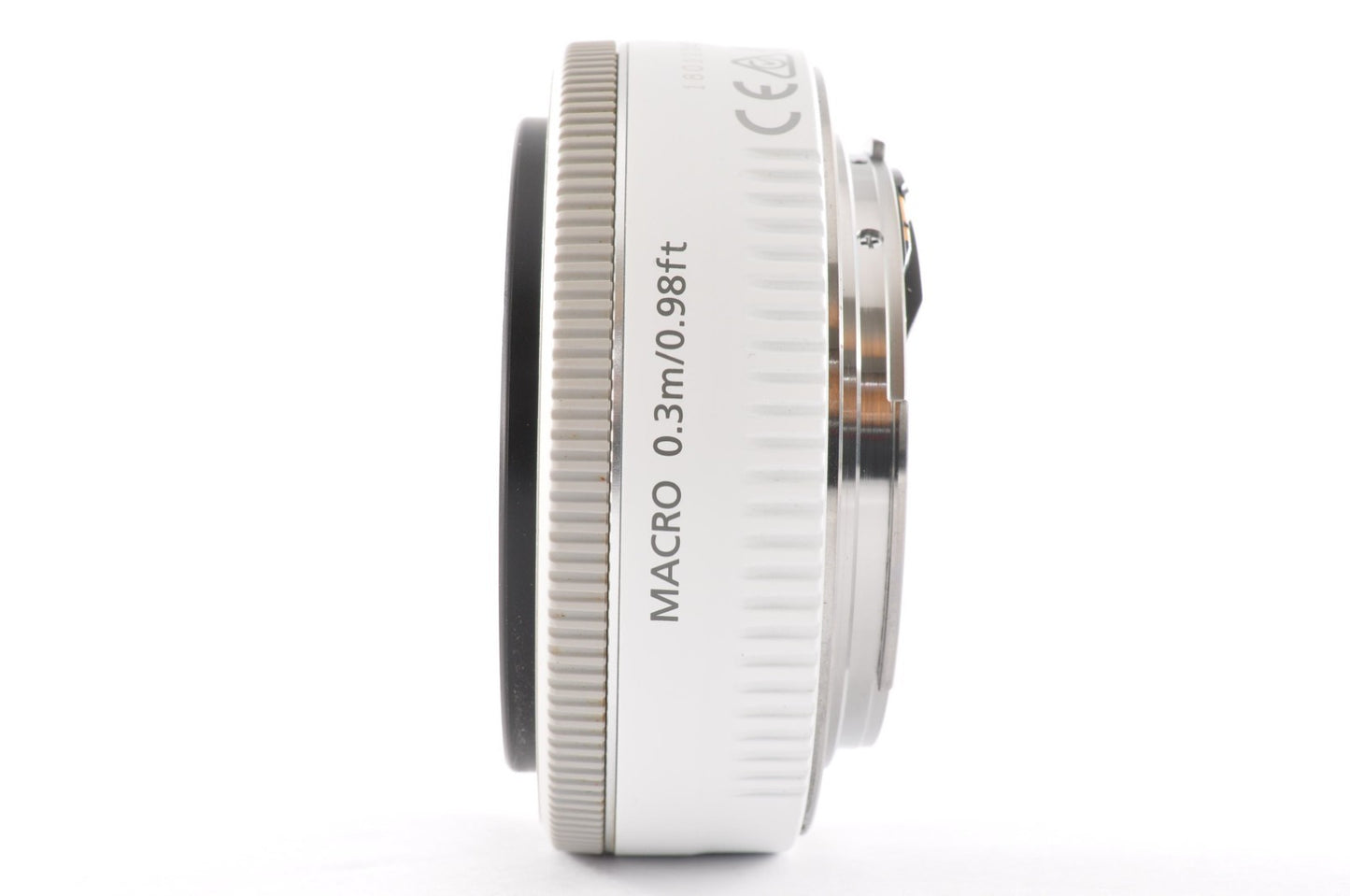 [Near Mint] Canon EF 40mm F/2.8 STM White AF Prime Pancake Lens Japan _1724