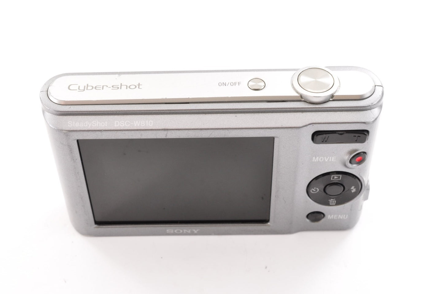 [Near Mint] Sony Cyber-shot DSC-W810 20.1MP Digital Camera Silver from Japan