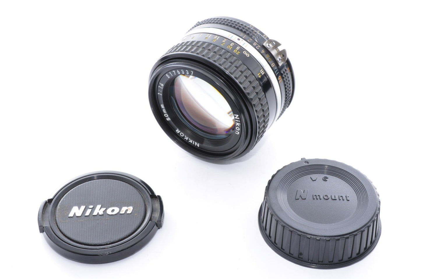 [US Stock] Nikon Ai-S Ais NIKKOR 50mm F/1.4 Standard MF Lens from JAPAN _1588