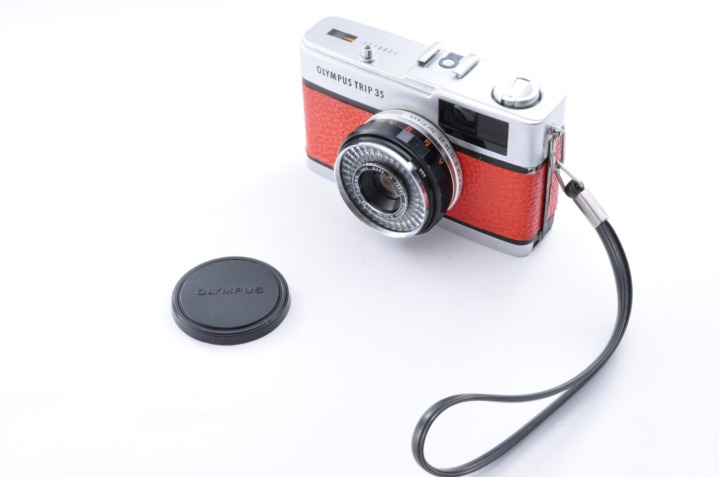 [Near Mint] Olympus Trip 35 35mm Film Camera D.Zuiko 40mm f2.8 Red Flag OK _1640