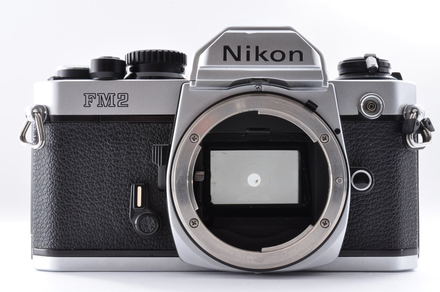 [Near Mint] Nikon New FM2 FM2n Silver 35mm SLR Film Camera Honeycomb Shutter JPN