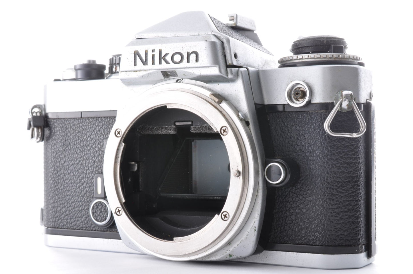 [US Stock] Nikon FE Silver 35mm SLR Film Camera Silver Body Only for F Mount