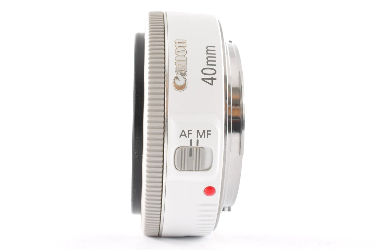 [Near Mint] Canon EF 40mm F/2.8 STM White AF Prime Pancake Lens Japan _1724