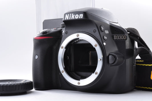 [US Stock  / 145 Shot ] Nikon D3300 Digital SLR DSLR Camera Body [ Mint ] _1495