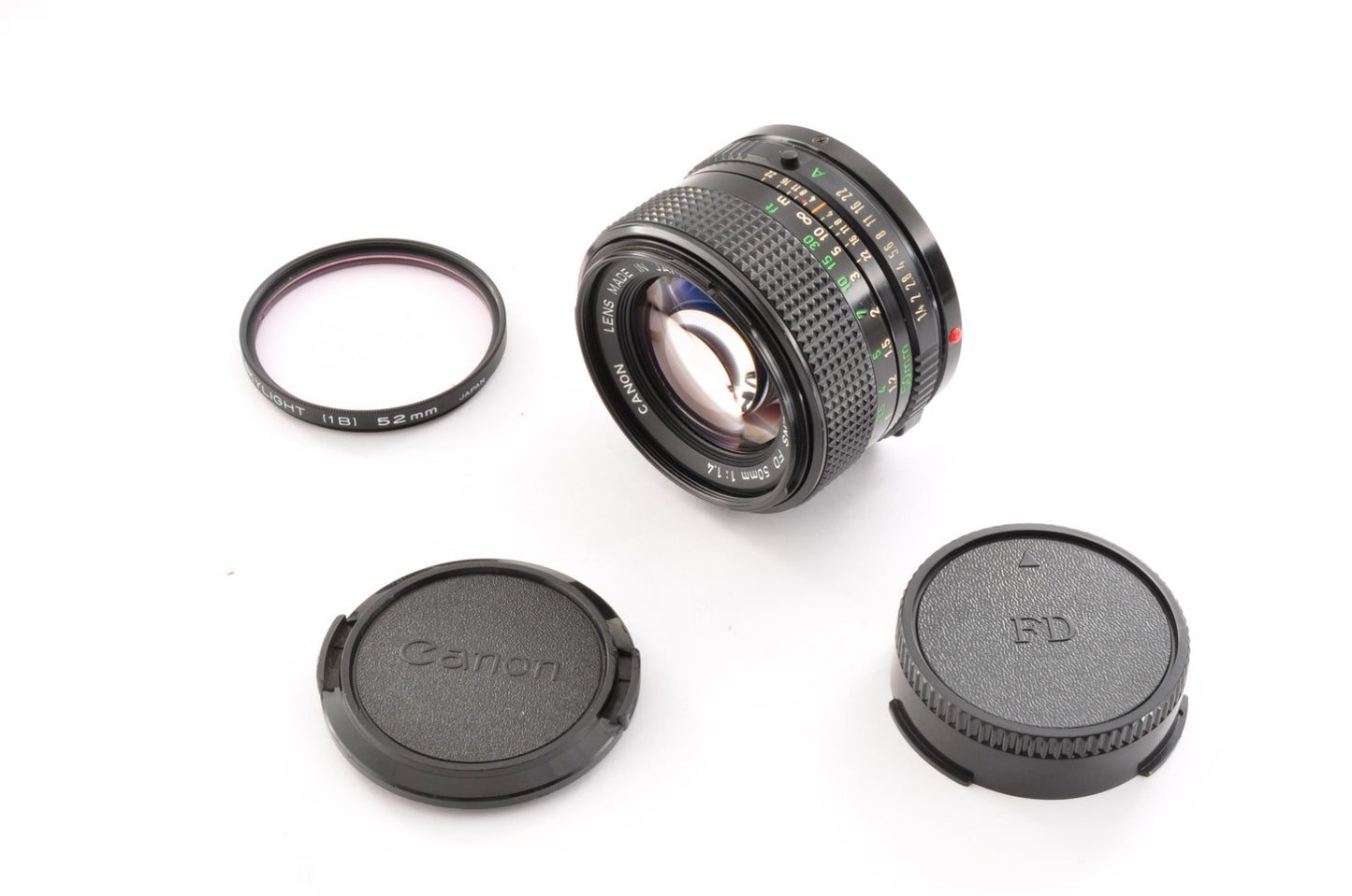 [Near Mint] Canon New FD 50mm F/1.4 NFD MF Standard Prime Lens from JAPAN _1777