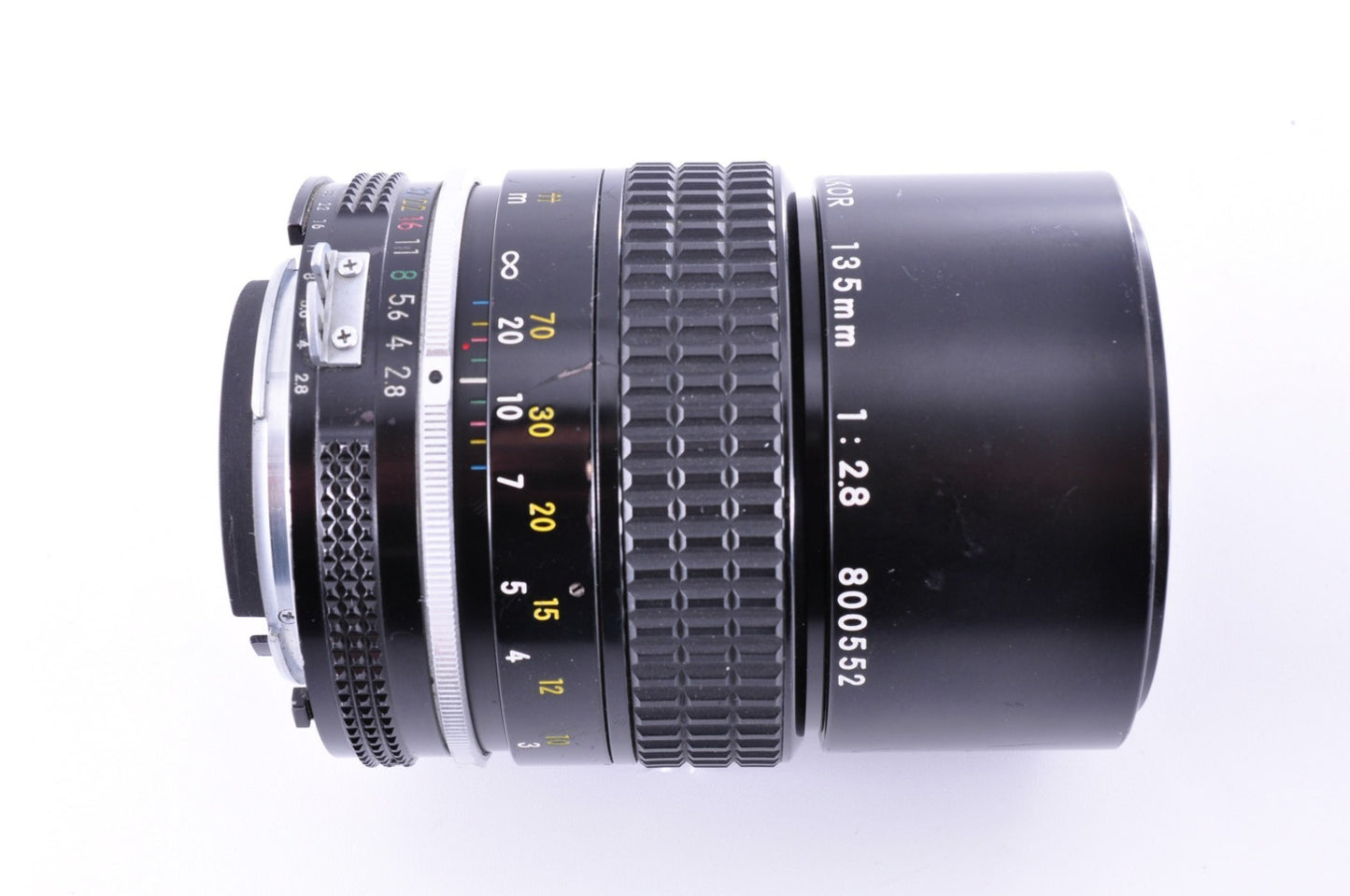 [Near MINT] Nikon Ai Nikkor 135mm f/2.8 MF Telephoto Lens from JAPAN _1716