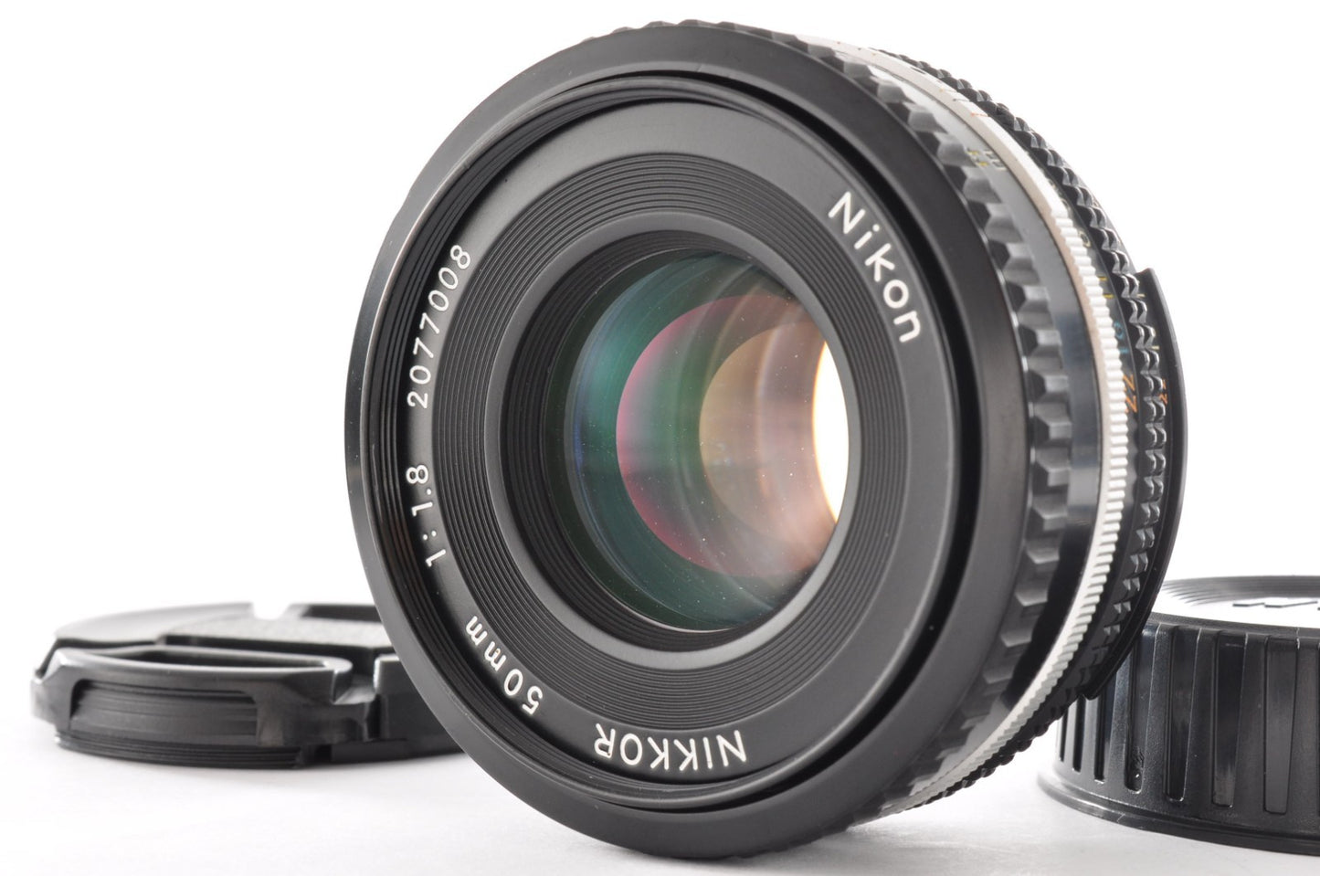 [Near Mint] Nikon Ai-s Nikkor 50mm f1.8 Pancake Prime MF Lens from JAPAN _1718