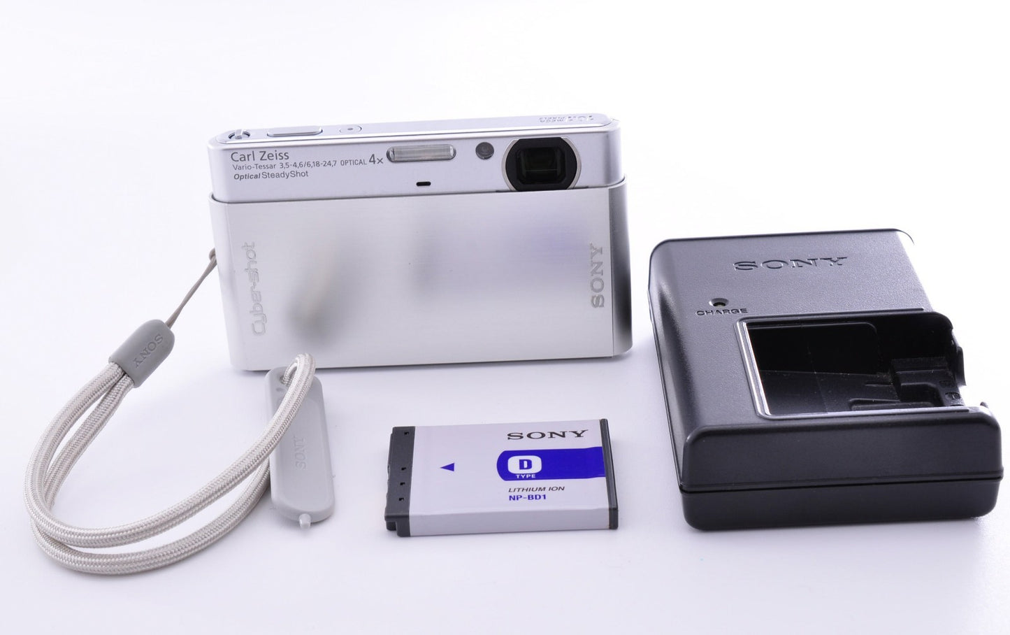 [Near Mint] Sony Cybershot DSC-T77 Digital Camera 10.1MP 4.0x from JAPAN _1710