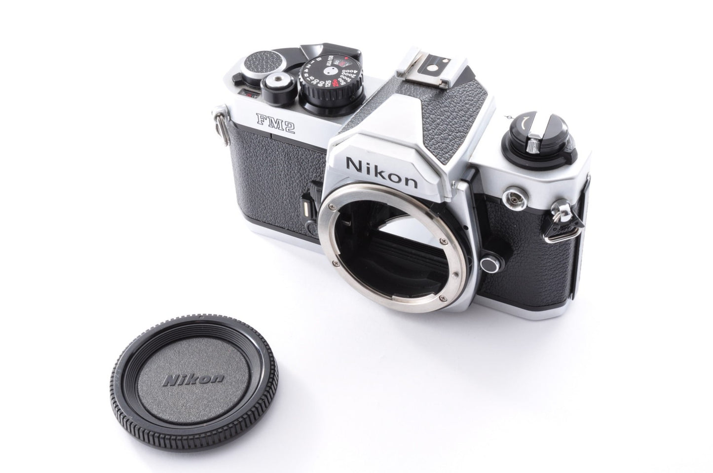 [Near Mint] Nikon New FM2 FM2n Silver 35mm SLR Film Camera Honeycomb Shutter JPN