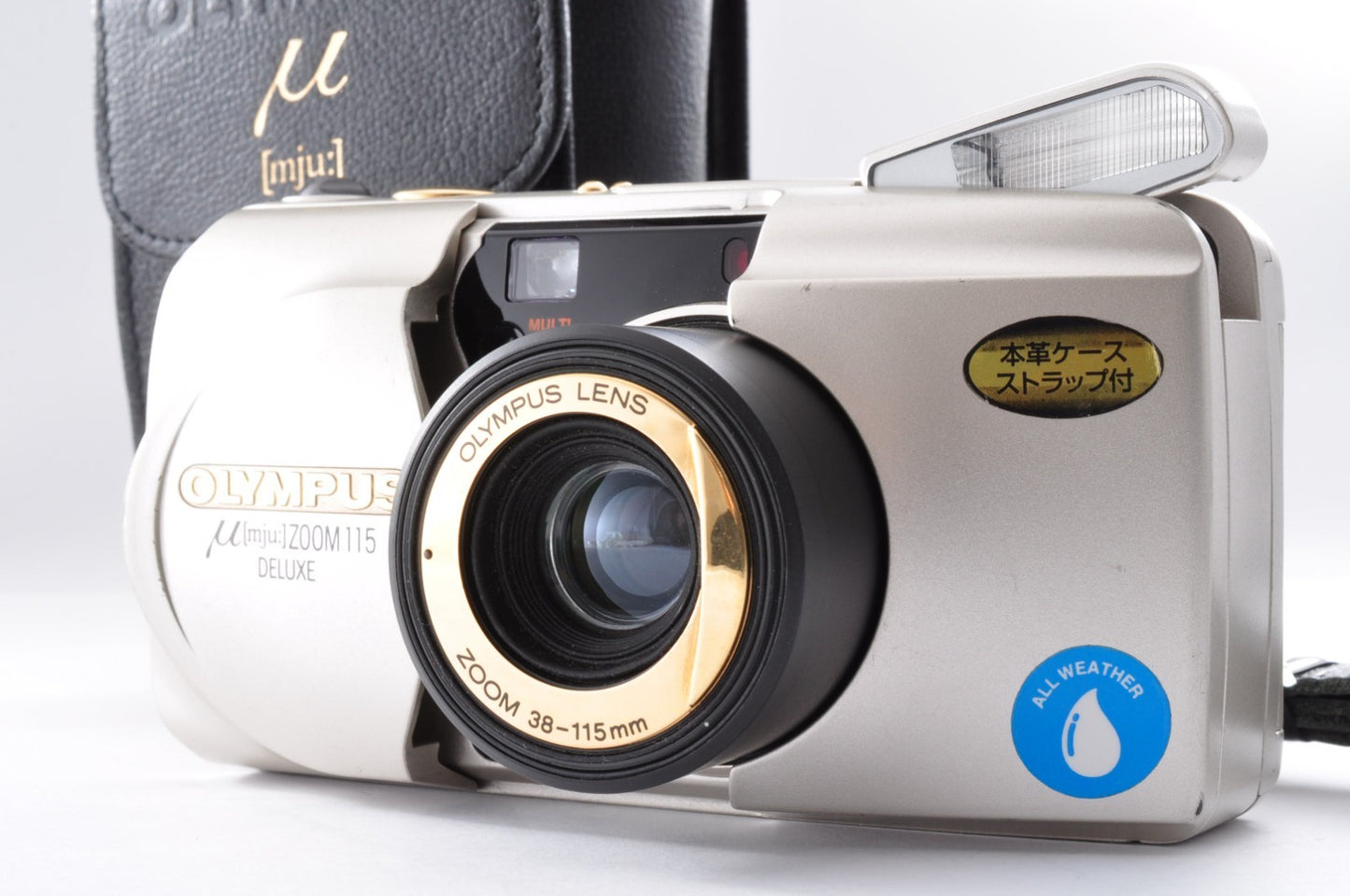 [Near Mint] Olympus μ mju stylus ZOOM 115 DELUXE Film Camera from JAPAN _1603