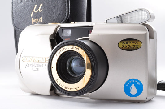 [Near Mint] Olympus μ mju stylus ZOOM 115 DELUXE Film Camera from JAPAN _1603