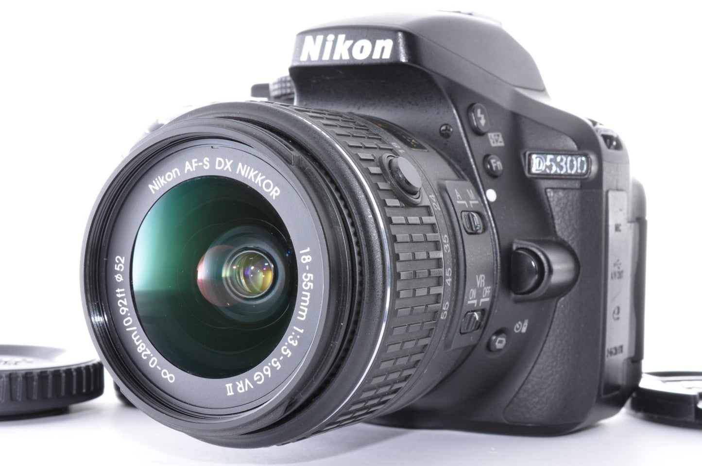 [US Stock] Nikon D5300 24.2 MP DSLR Camera AF-S DX 18-55mm G VR II [2008 shots]