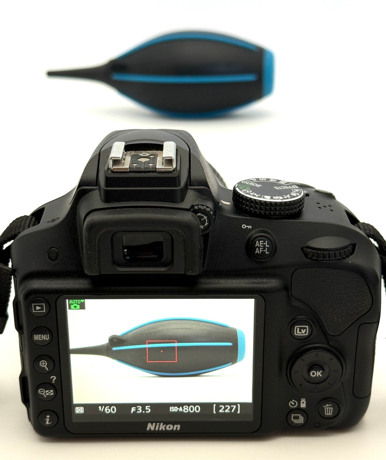 [US Stock  / 145 Shot ] Nikon D3300 Digital SLR DSLR Camera Body [ Mint ] _1495