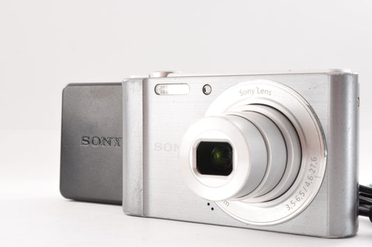 [Near Mint] Sony Cyber-shot DSC-W810 20.1MP Digital Camera Silver from Japan