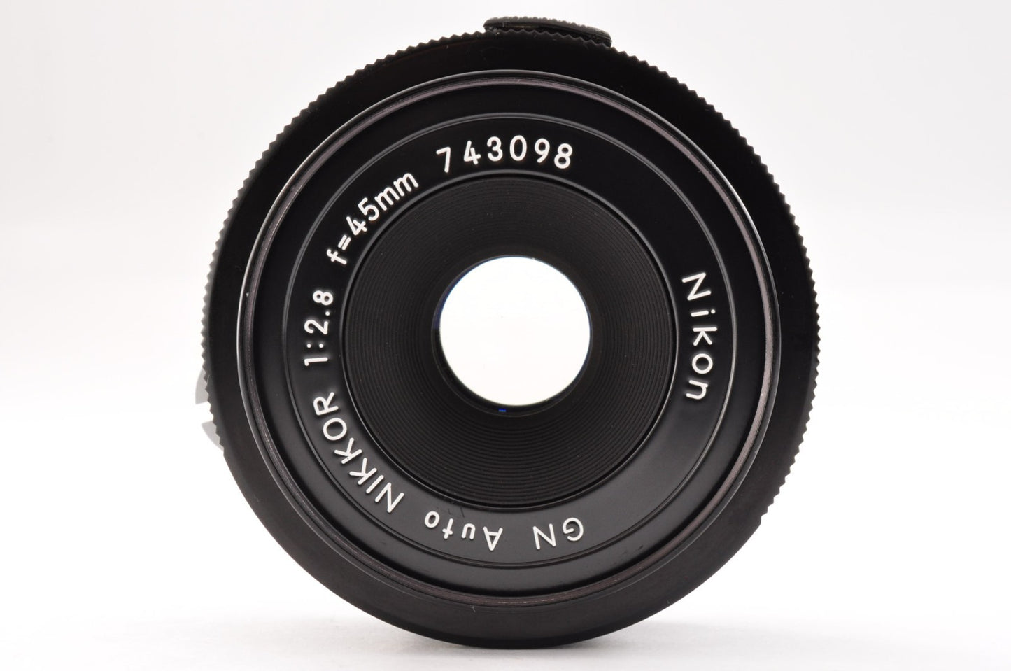[Near Mint] Nikon GN Auto Nikkor 45mm f/2.8 Pancake Lens from JAPAN _1426