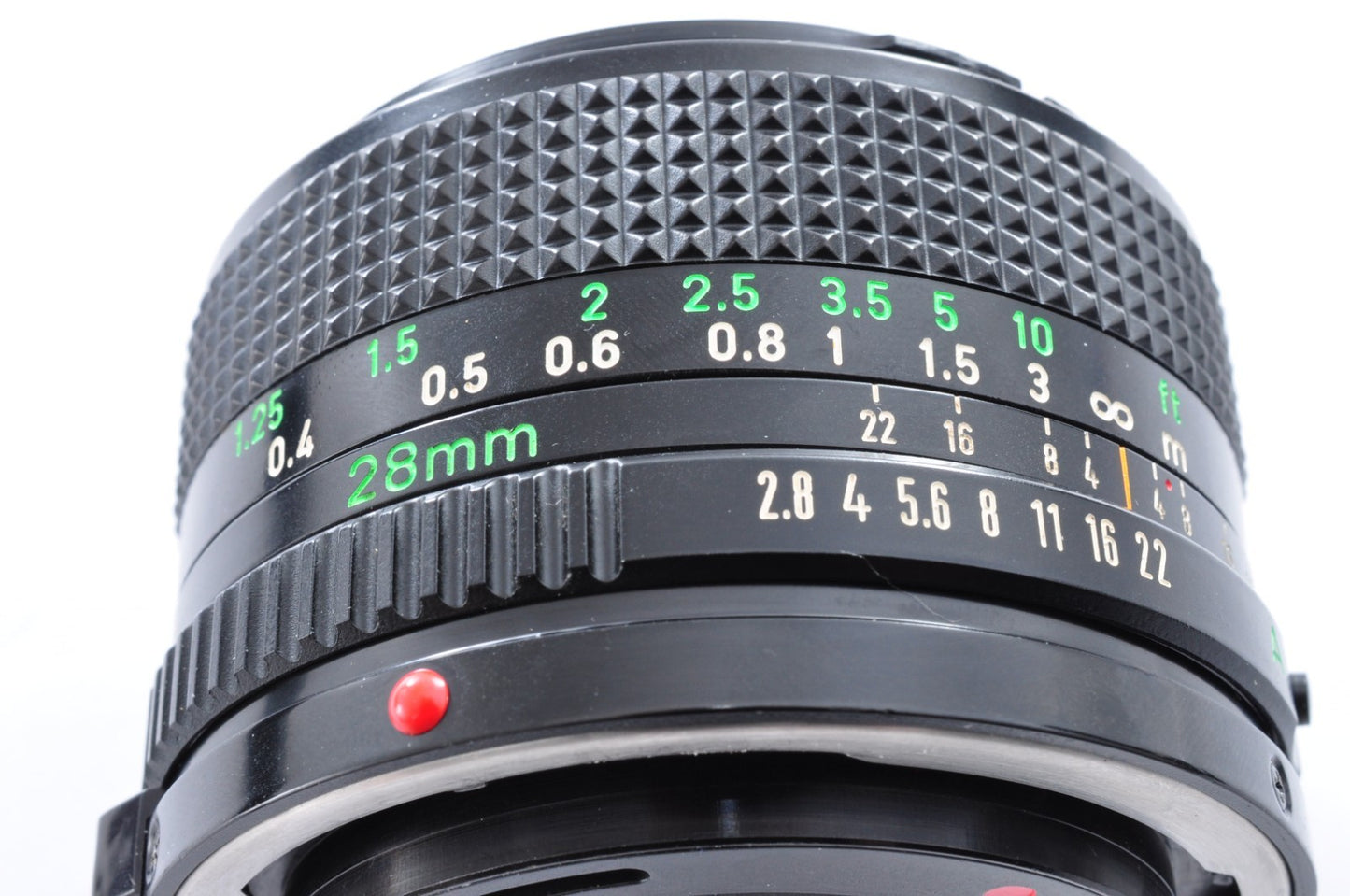 [Near MINT] Canon New FD 28mm F2.8 NFD Wide Angle Lens from JAPAN _1656