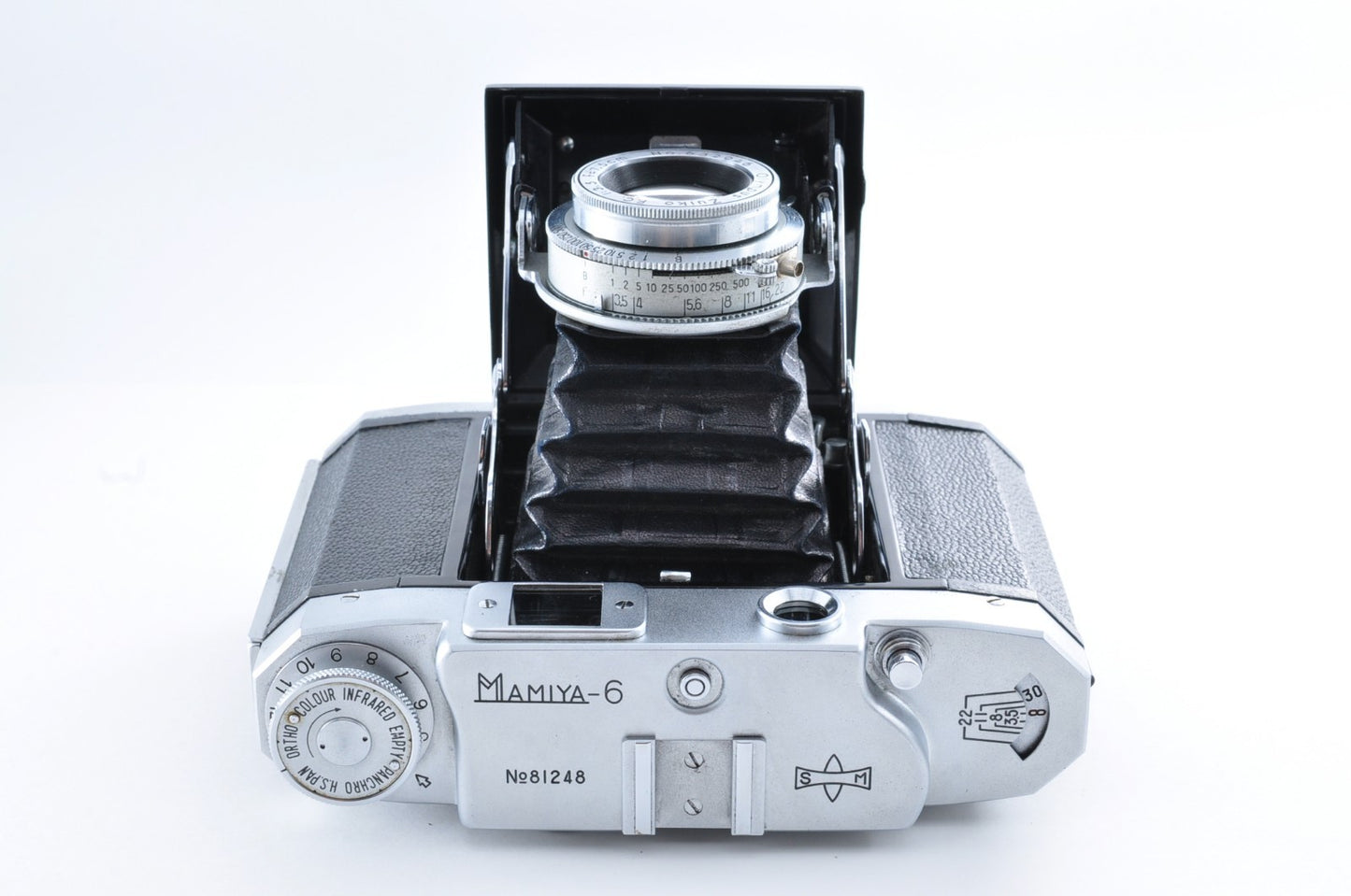 [Rare] Mamiya-6 Model IV Folding Camera w/ Olympus Zuiko 7.5cm f3.5 JAPAN _1380