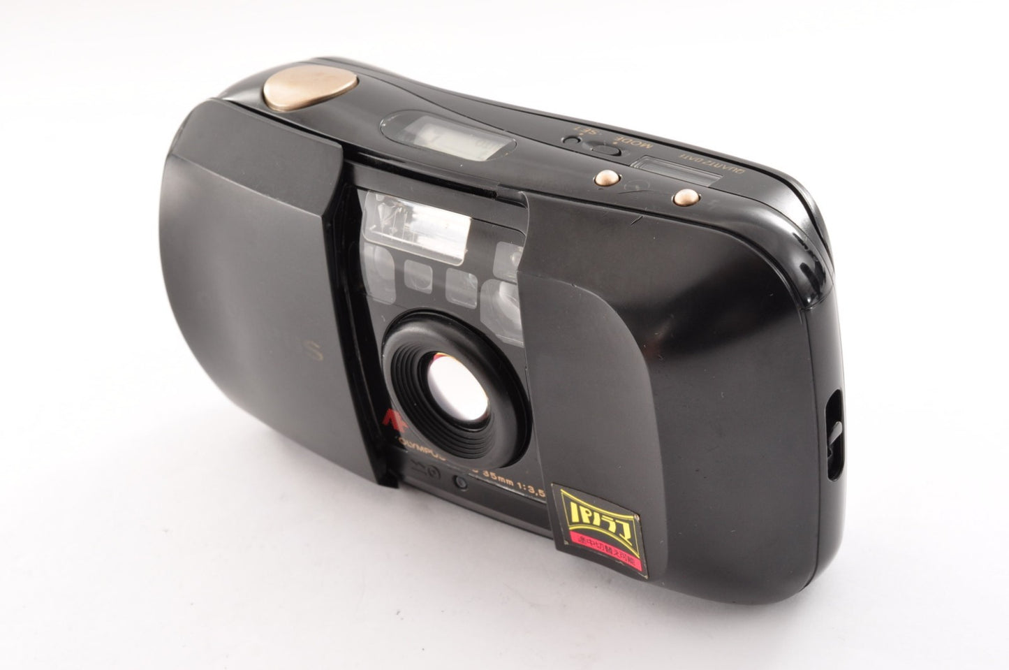 [Near Mint] Olympus μ mju Panorama Point & Shoot 35mm Film Camera Black from JP