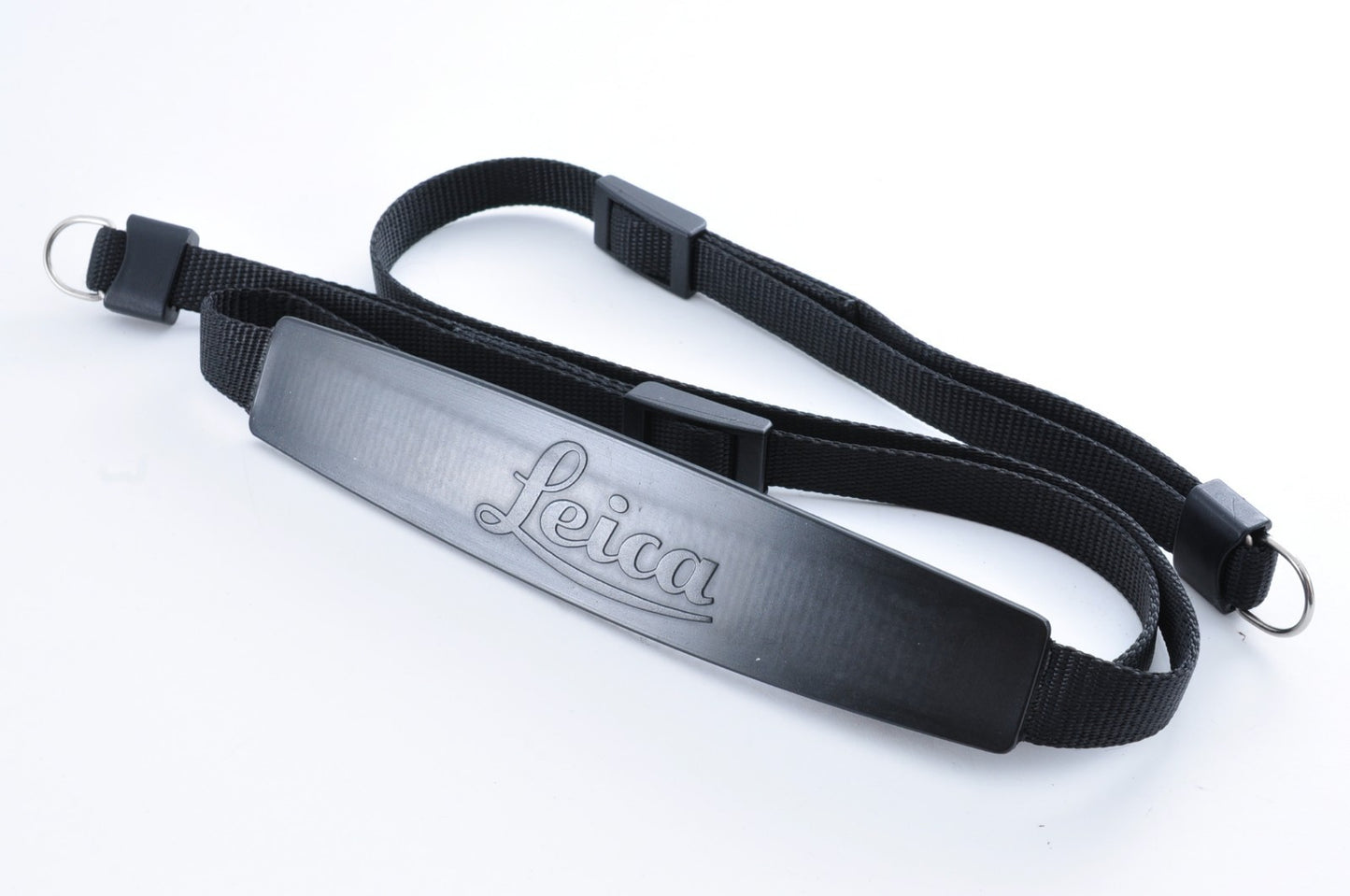 [ Mint ] Leica 14312 Black Neck  Shoulder Strap Black with Lugs from JAPAN _1708