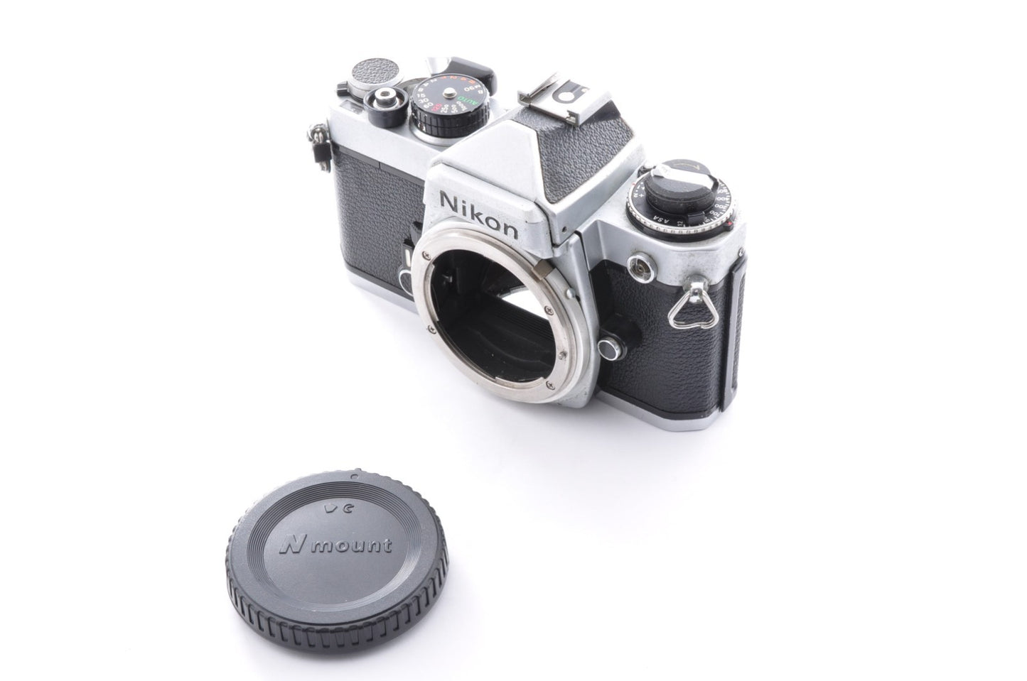 [US Stock] Nikon FE Silver 35mm SLR Film Camera Silver Body Only for F Mount
