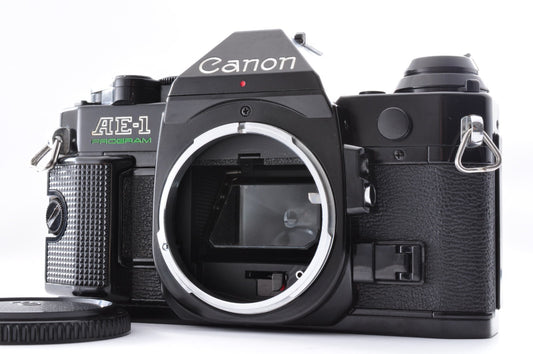 [US Stock] Canon AE-1 Program Black SLR Film Camera Body from JAPAN _1594