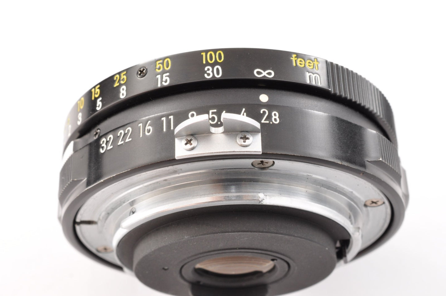 [Near Mint] Nikon GN Auto Nikkor 45mm f/2.8 Pancake Lens from JAPAN _1426