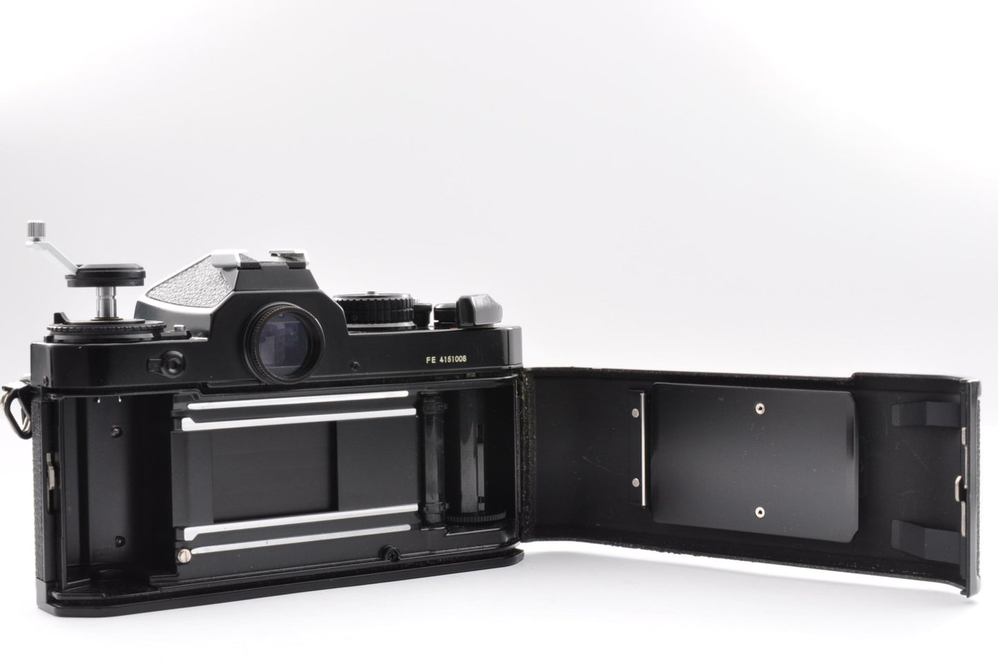 [Near MINT] Nikon FE Black Body 35mm Film MF SLR Camera from JAPAN _1680