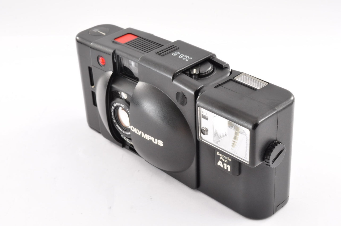 [Near Mint] Olympus XA2 35mm Compact Film Camera w/ A11 Flash from JAPAN _1804