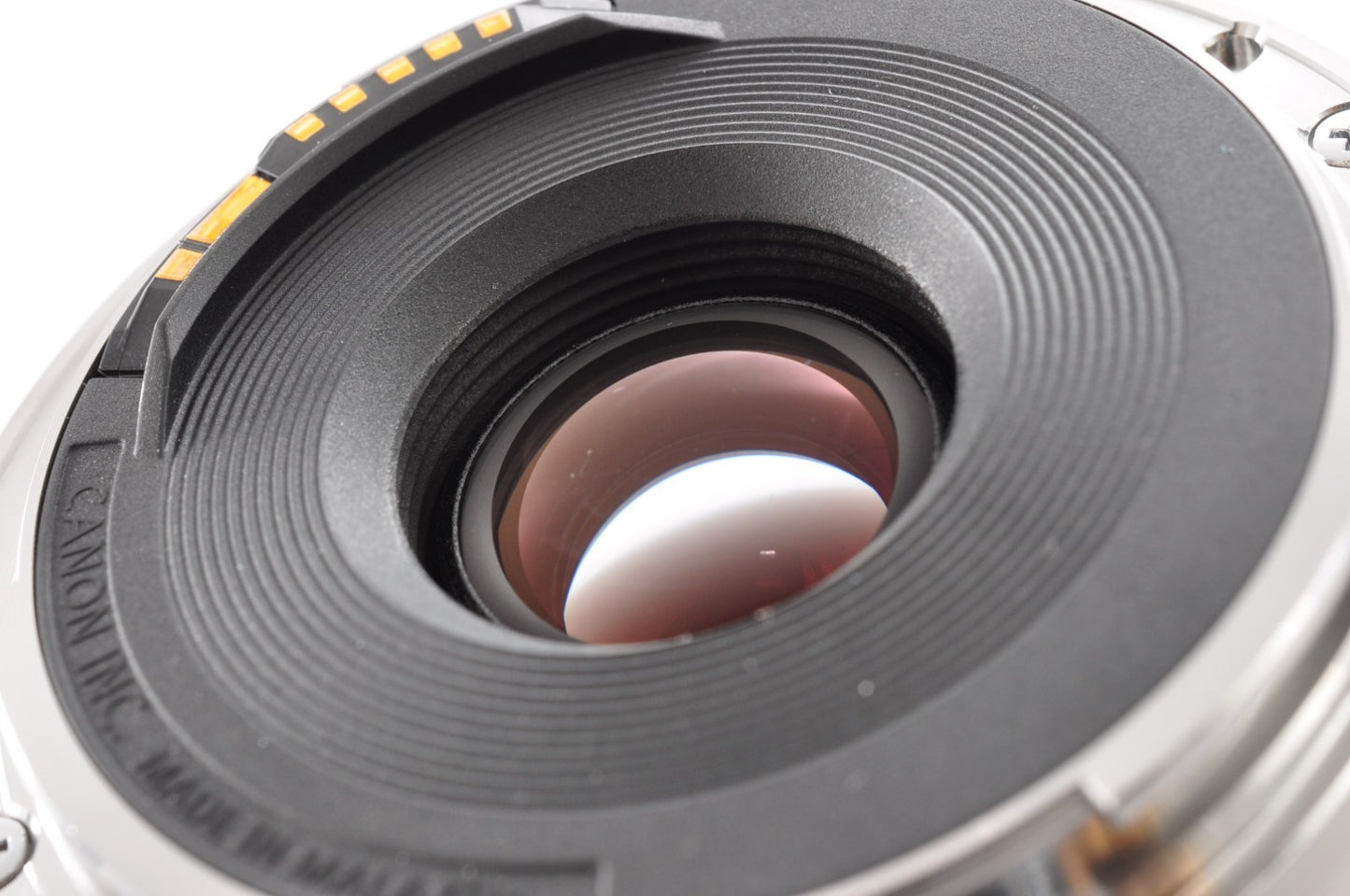 [Near Mint] Canon EF 40mm F/2.8 STM White AF Prime Pancake Lens Japan _1724