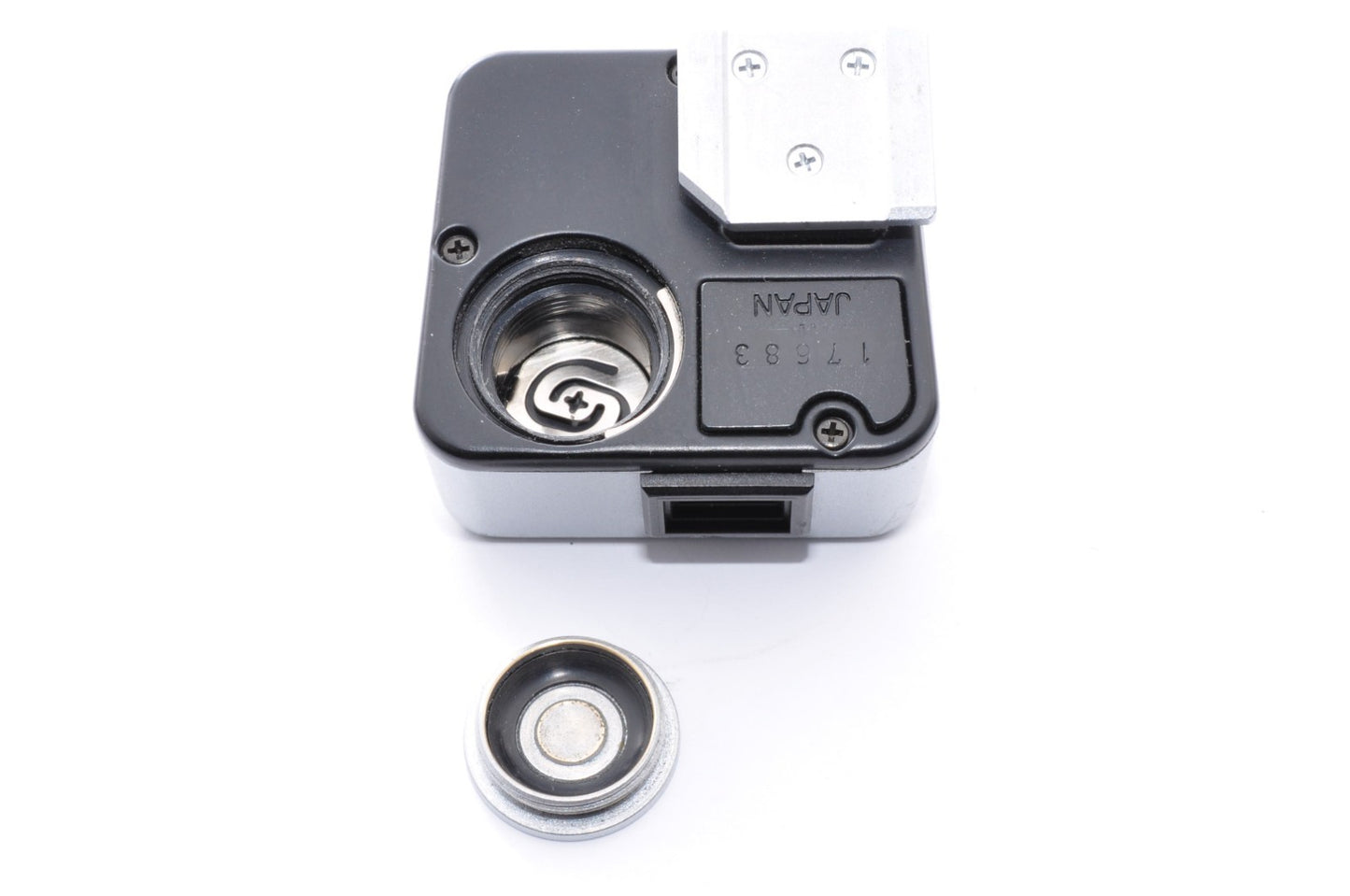 [US Stock] Voigtlander VC Meter Silver Shoe Mount Light Meter Japan _1567