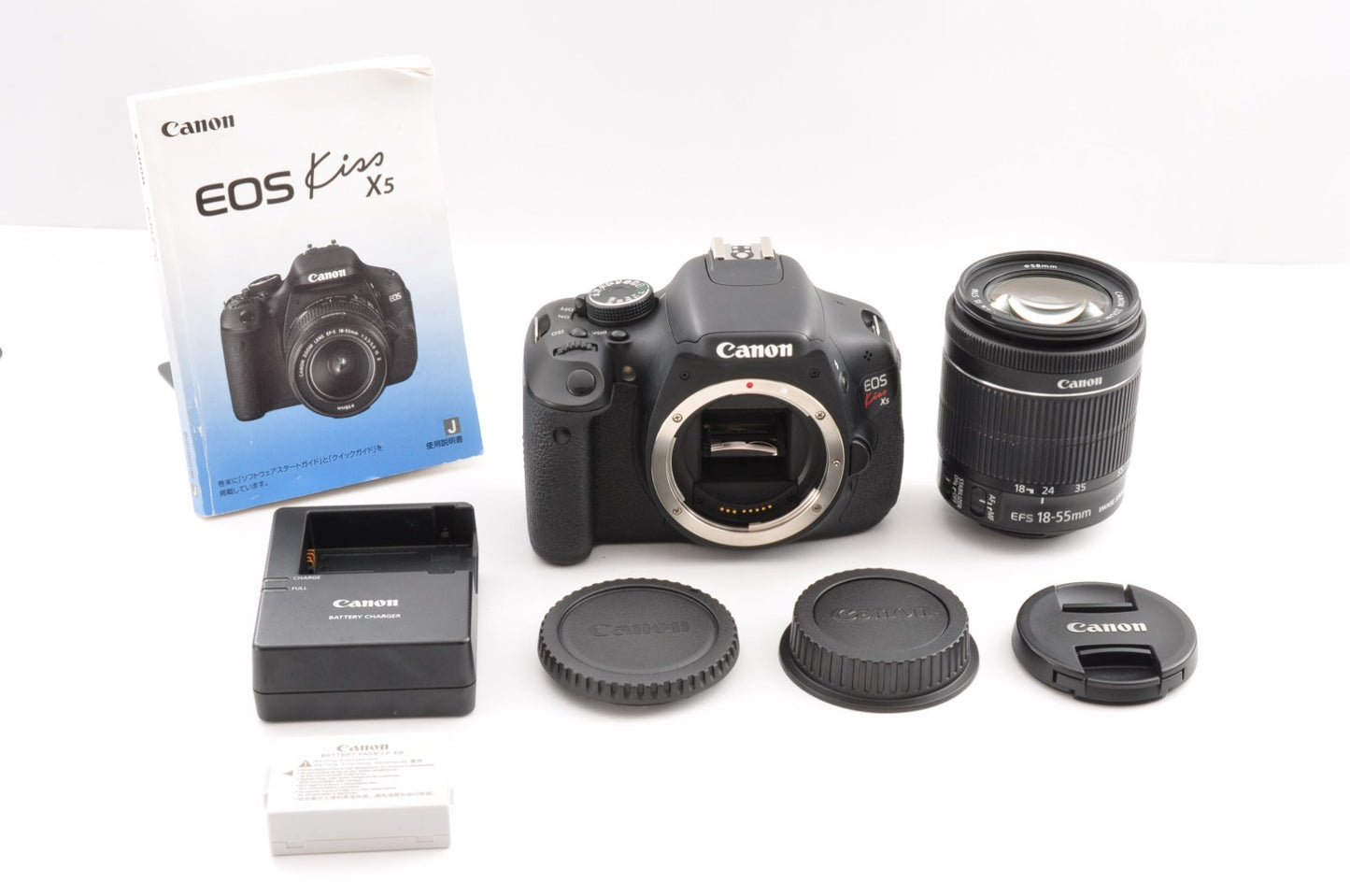 [2868 Shots] CANON EOS Kiss X5 Rebel T3i 600D w/ EF-S 18-55mm F3.5-5.6 IS STM