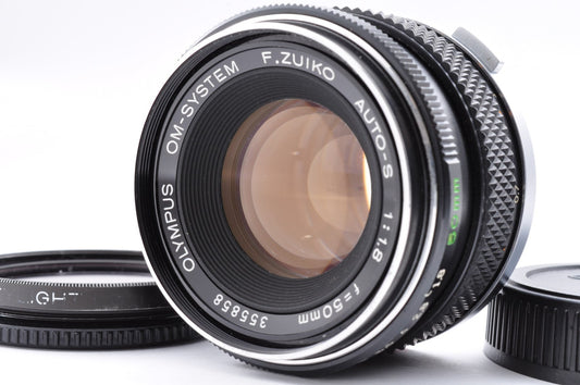 [ US Stock ] Olympus OM-SYSTEM F.ZUIKO AUTO-S 50mm F1.8 Lens JAPAN _1443