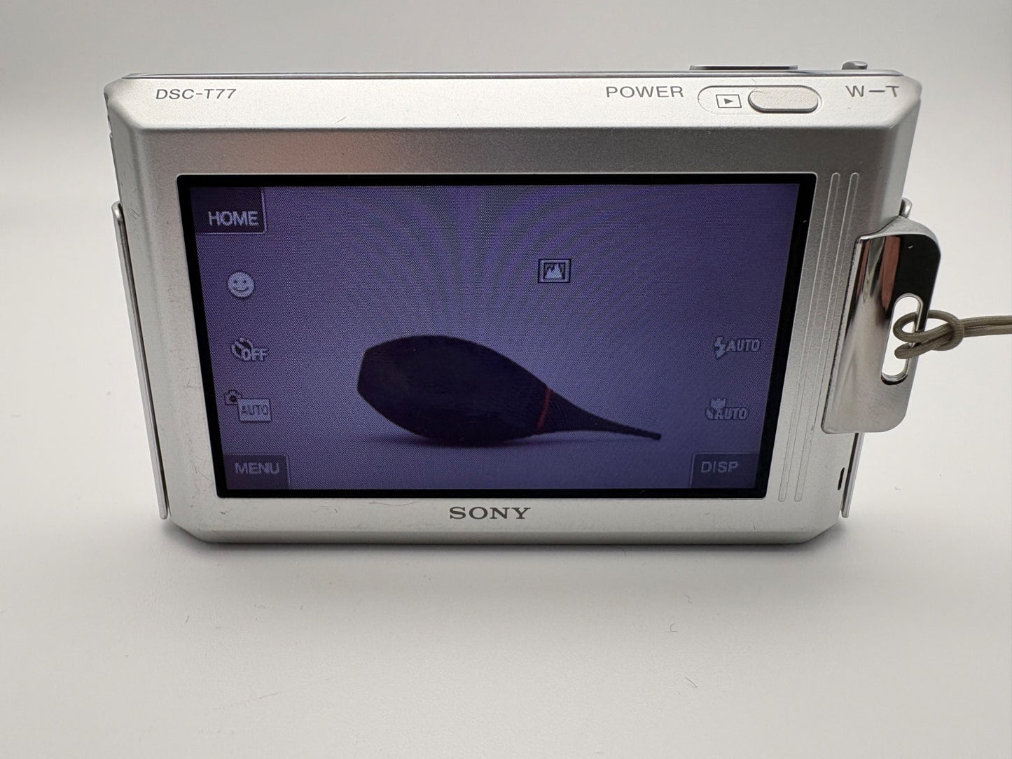 [Near Mint] Sony Cybershot DSC-T77 Digital Camera 10.1MP 4.0x from JAPAN _1710