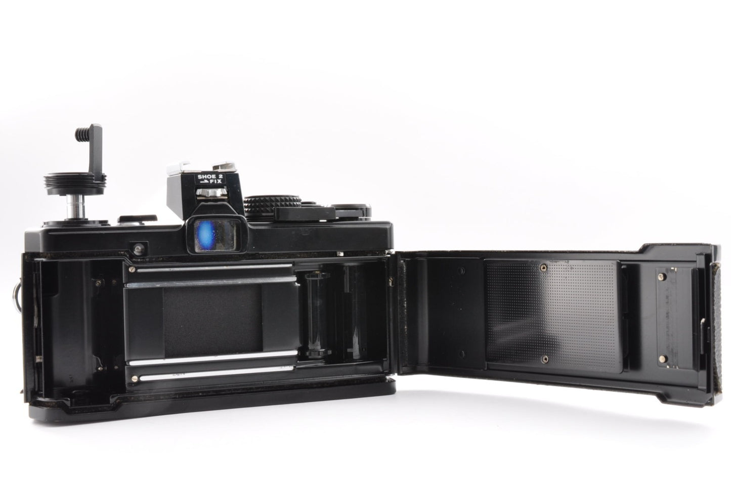 [Near Mint] OLYMPUS OM-2 Black SLR Film Camera 135mm F3.5 Lens JAPAN