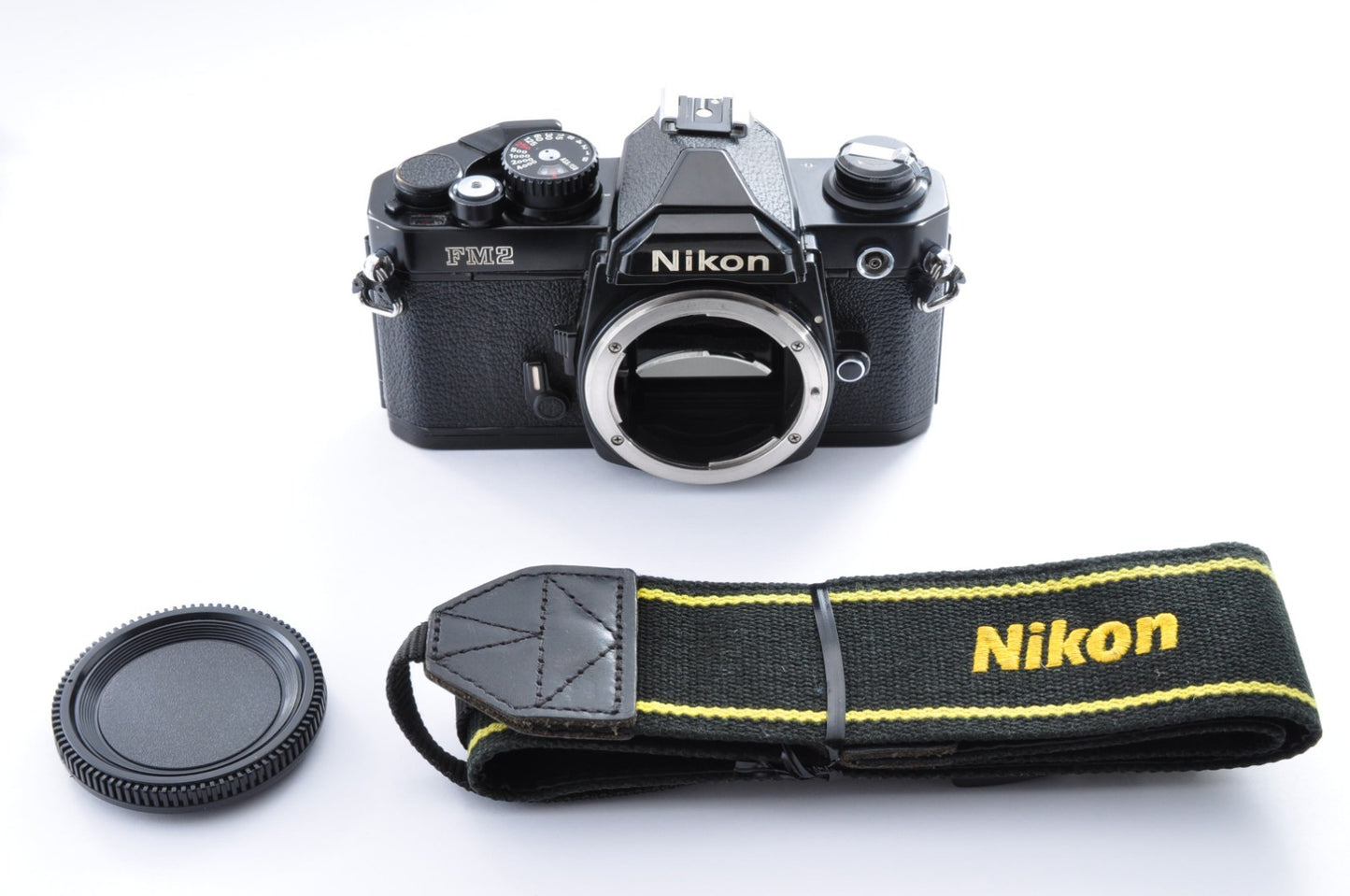 [Near MINT] Nikon New FM2 Black Body FM2N 35mm SLR Film Camera JAPAN _1618