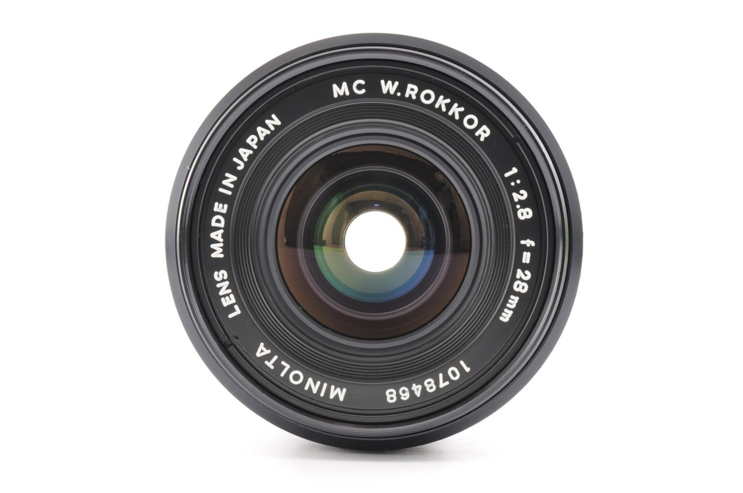 [Near Mint] MINOLTA MC W.ROKKOR 28mm F2.8 MF Wide Angle Lens from JAPAN _1735