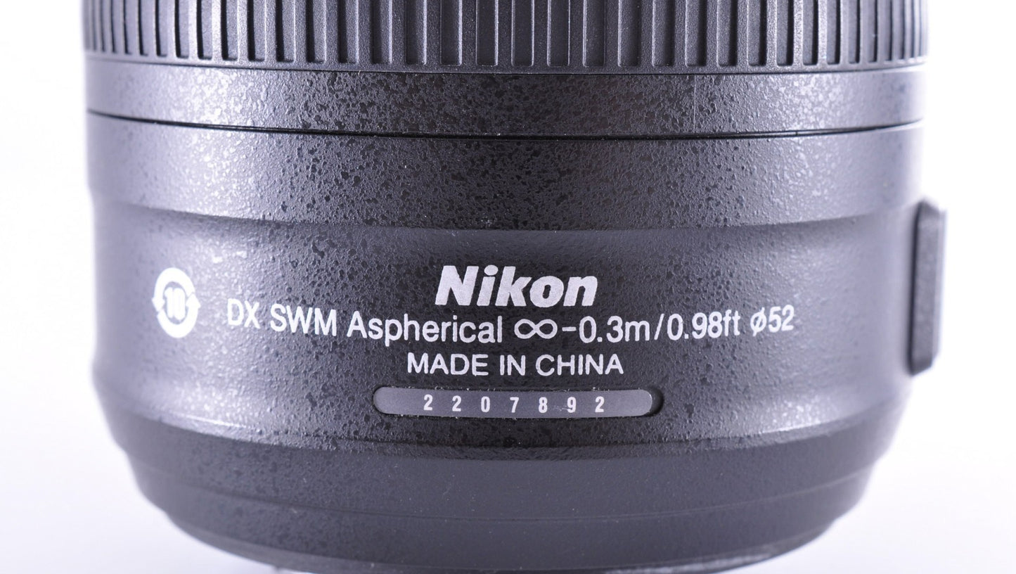 [Near Mint] NIKON AF-S DX NIKKOR 35mm F/1.8 G Wide Angle Lens from Japan _1702