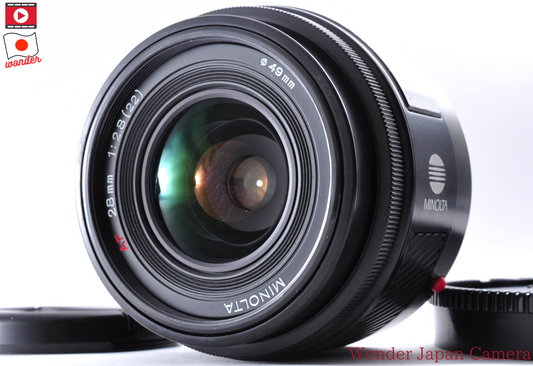 [ Near Mint ] Minolta AF 28mm f/2.8 Sony Minolta A Mount Wide Lens JAPAN _1749