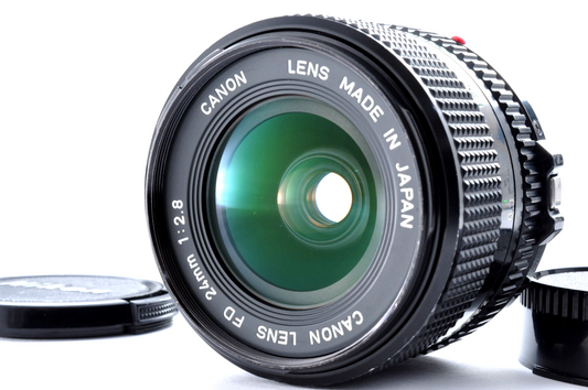 [Near MINT] Canon New FD NFD 24mm f2.8 MF Wide Angle Lens from JAPAN _1652