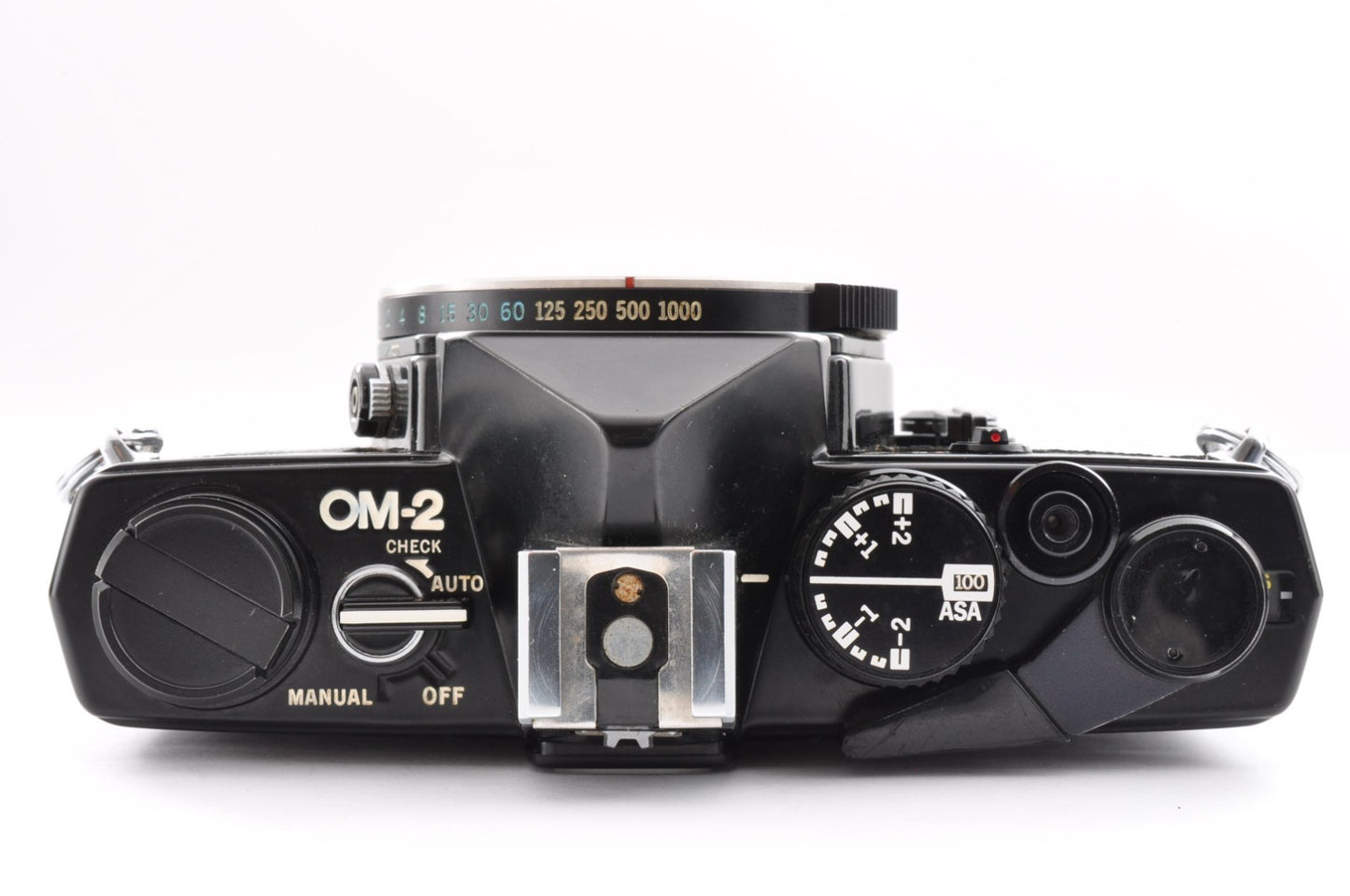 [Near Mint] OLYMPUS OM-2 Black SLR Film Camera 135mm F3.5 Lens JAPAN