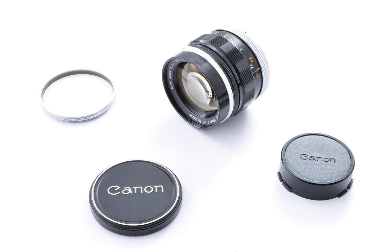 [ Mint ] Canon FL 58mm f/1.2 MF Standard Film Camera Lens from JAPAN _1633