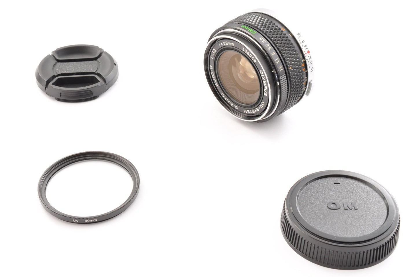 [Near Mint] Olympus OM-System G.Zuiko Auto-W 28mm f/3.5 MF Lens from JAPAN