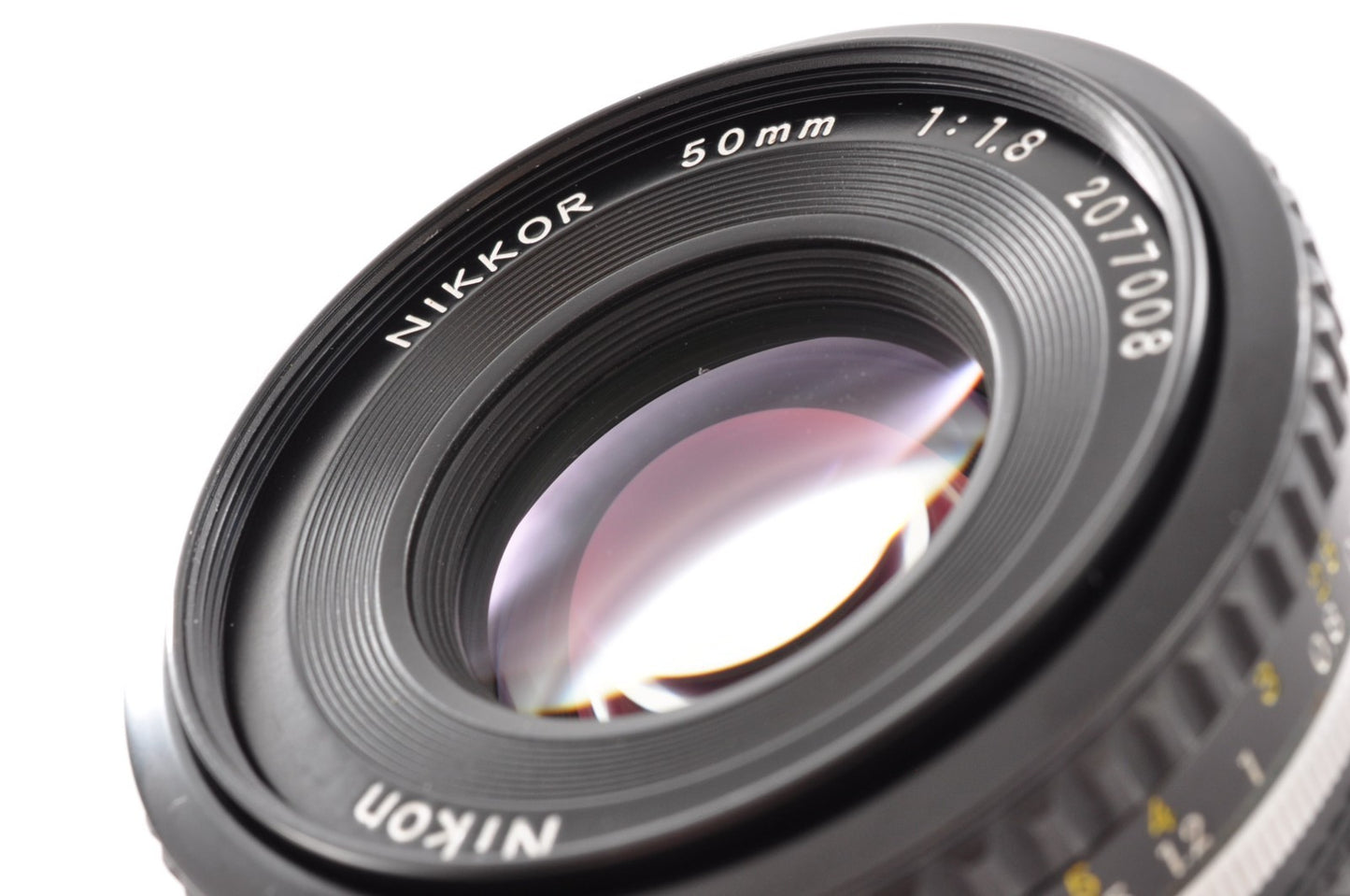 [Near Mint] Nikon Ai-s Nikkor 50mm f1.8 Pancake Prime MF Lens from JAPAN _1718