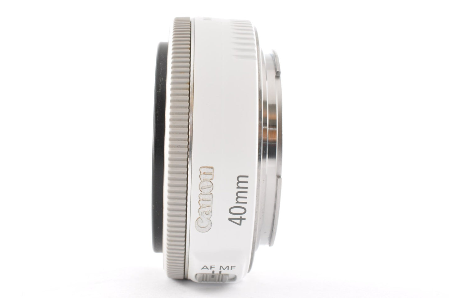 [Near Mint] Canon EF 40mm F/2.8 STM White AF Prime Pancake Lens Japan _1724