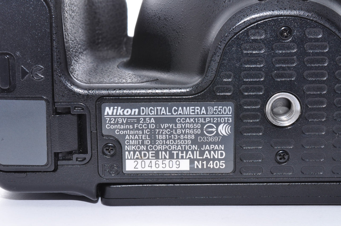 [US Stock] Nikon D5500 [SC：15419] 24.2MP Digital SLR Camera  w/ AF-S 18-55 G ii